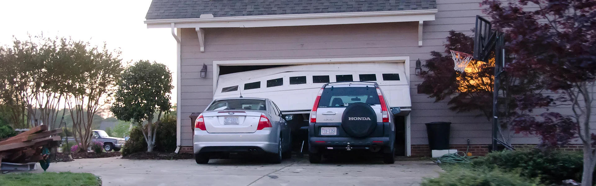 Car Drove Into Garage Door Batavia Car Drove Into Garage Door Repair